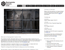 Tablet Screenshot of basingstokecameraclub.co.uk